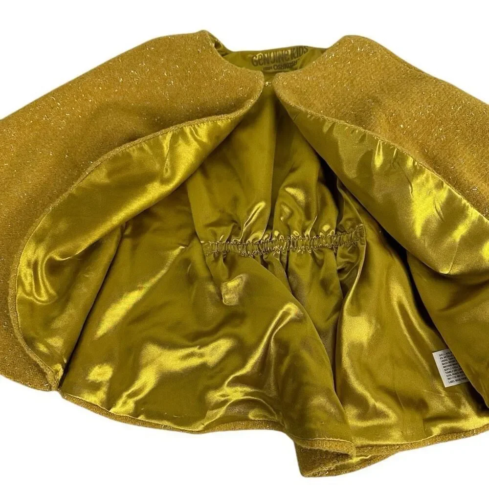 Osh Kosh Genuine Kids Mustard Cape size 4T